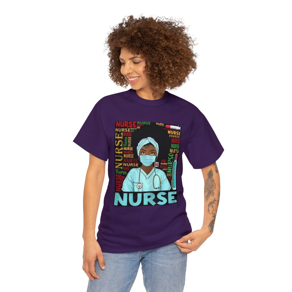 Black Nurse Cotton Tee