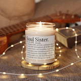 Soul Sister Scented Soy Candle, 9oz