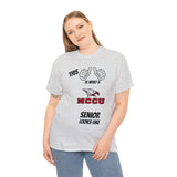 This Is What A NCCU Senior Looks Like Unisex Heavy Cotton Tee