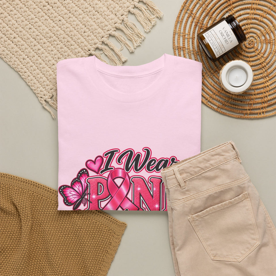 Breast Cancer Awareness Best Friend Unisex Heavy Cotton Tee