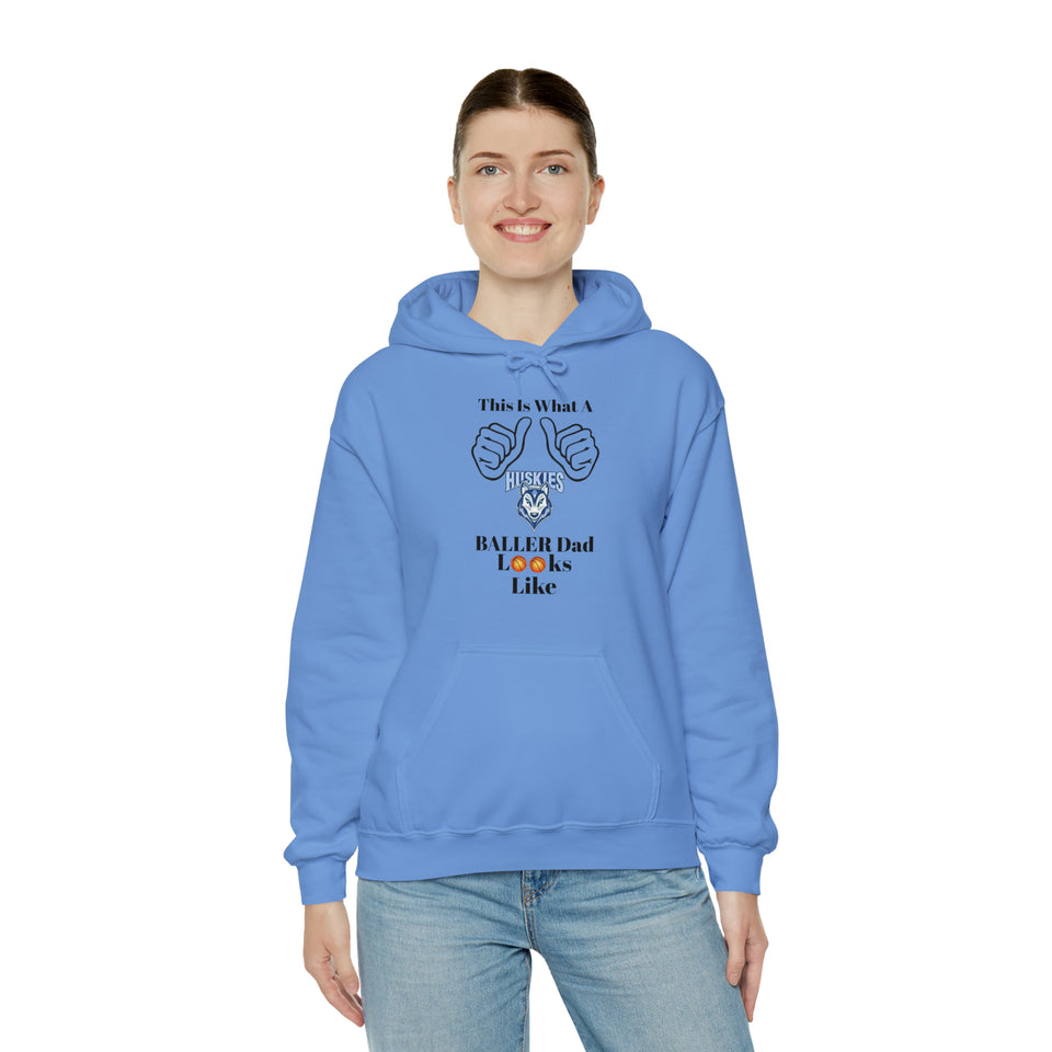 Hunter Huss Baller Dad Unisex Heavy Blend™ Hooded Sweatshirt