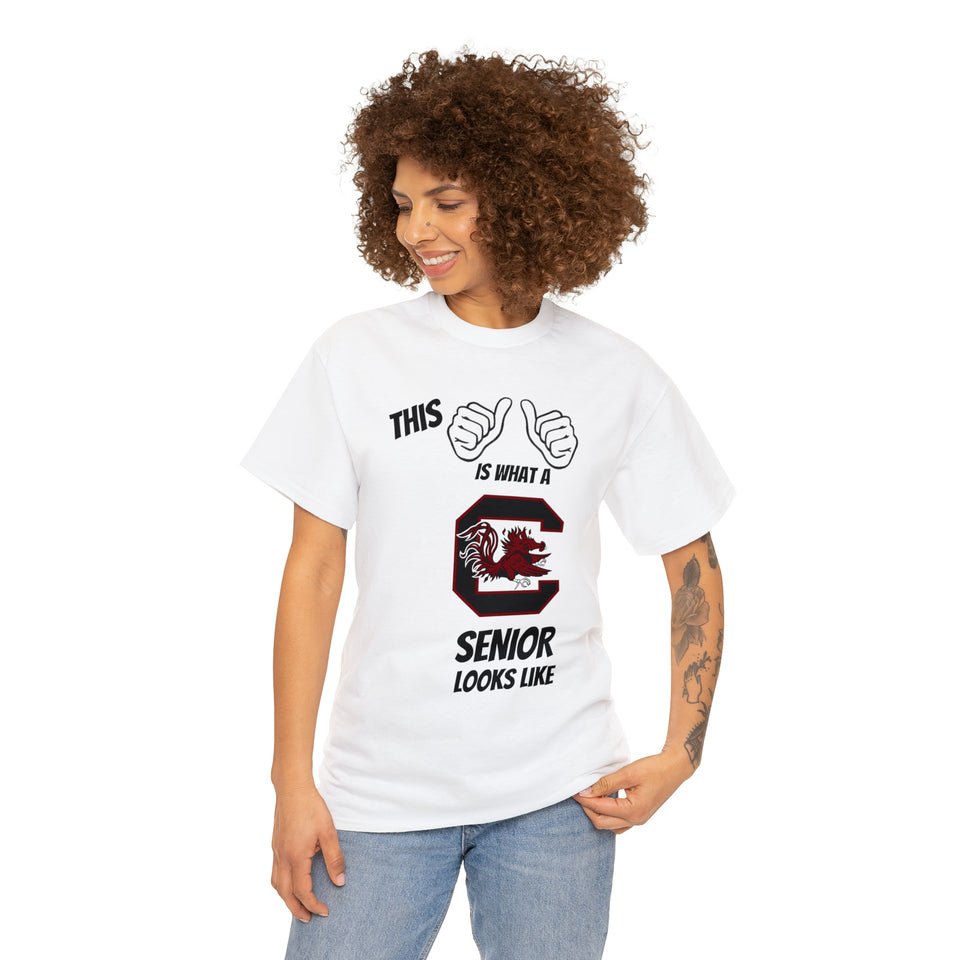 This Is What A SC Gamecocks Senior Looks Like Unisex Heavy Cotton Tee