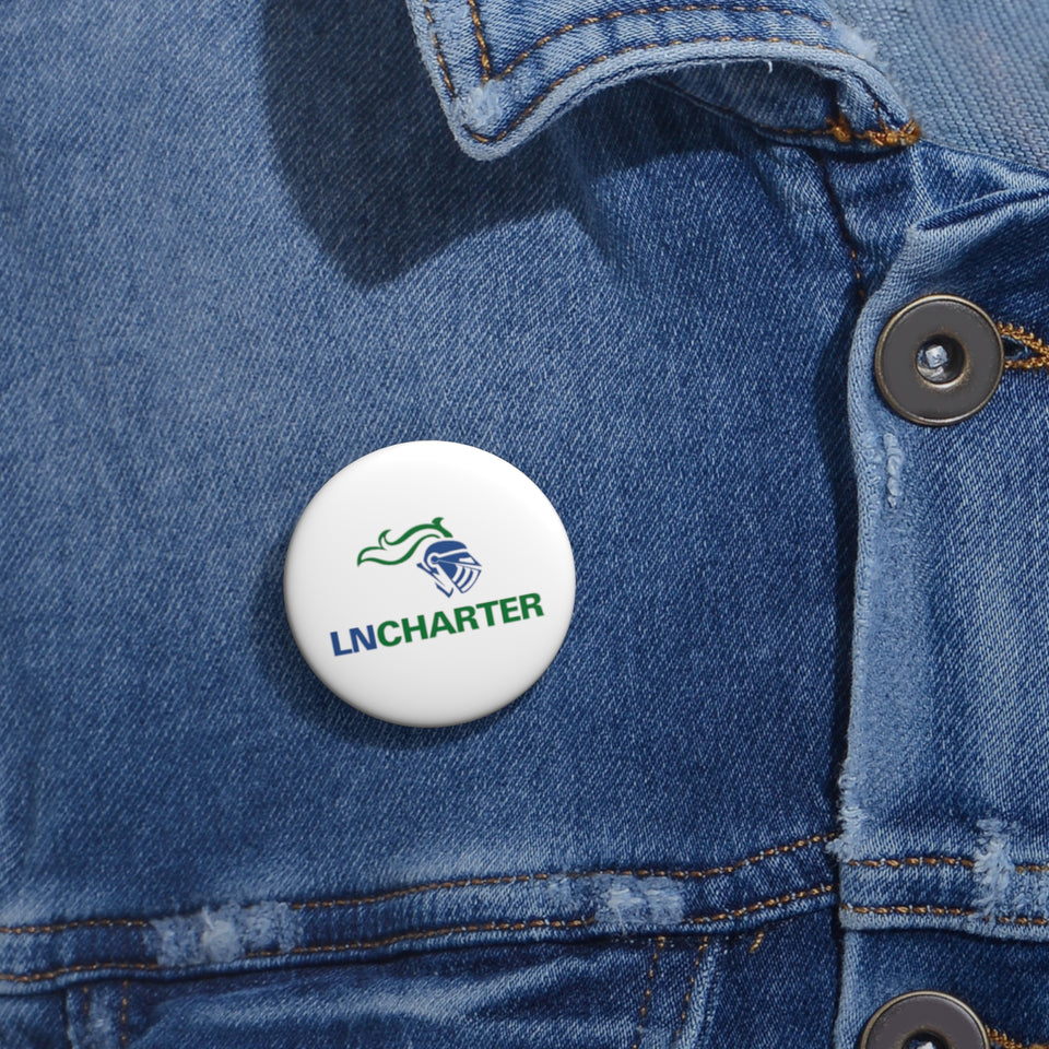 Lake Norman Charter School Custom Pin Buttons