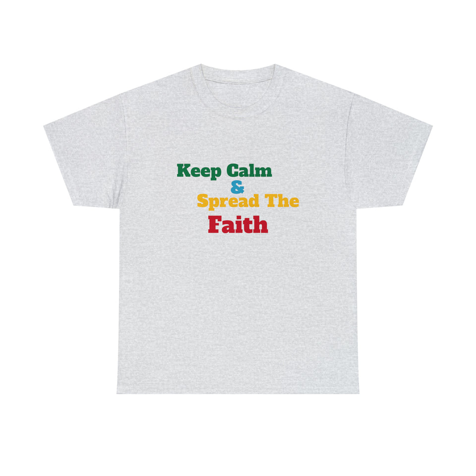 Keep Calm Unisex Heavy Cotton Tee