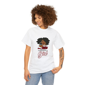 Arizona Cardinals Girl Unisex Heavy Cotton Tee