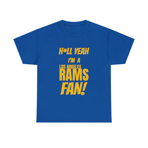 Los Angeles Rams Football Unisex Heavy Cotton Tee