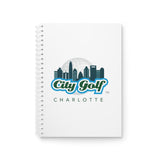 City Golf Charlotte Spiral Notebook