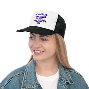 Kamala Harris For President Trucker Caps