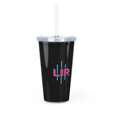 Lifestyle International Realty Plastic Tumbler with Straw