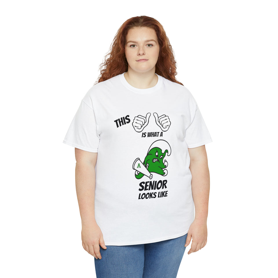 This Is What A Ashbrook High School Senior Looks Like Class Of 2024 Unisex Heavy Cotton Tee