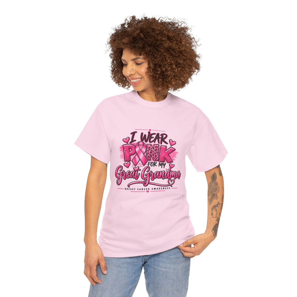Breast Cancer Awareness Unisex Heavy Cotton Tee