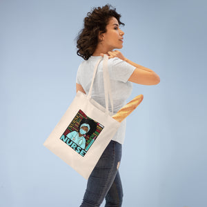 Black Nurse Tote Bag