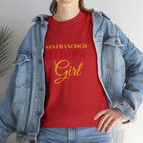 San Francisco 49ers Girl Unisex Heavy Cotton Tee