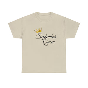 September Queen Unisex Heavy Cotton Tee