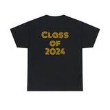 Heck Yeah I'm A Carmel Christian High School Senior Class Of 2024 Unisex Heavy Cotton Tee