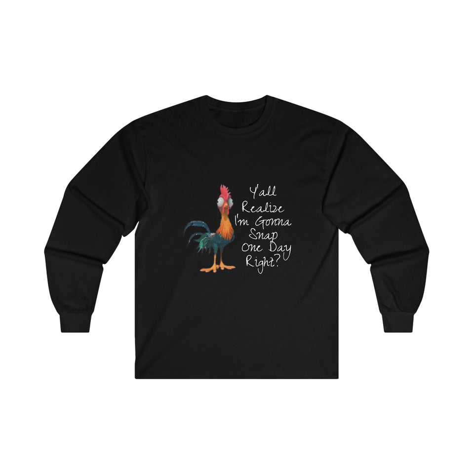 Graphic Ultra Cotton Long Sleeve Tee