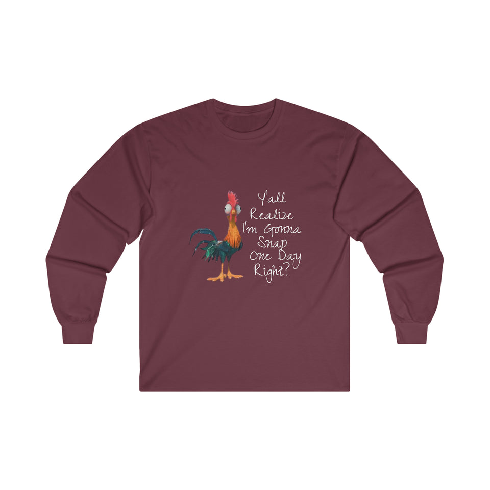 Graphic Ultra Cotton Long Sleeve Tee