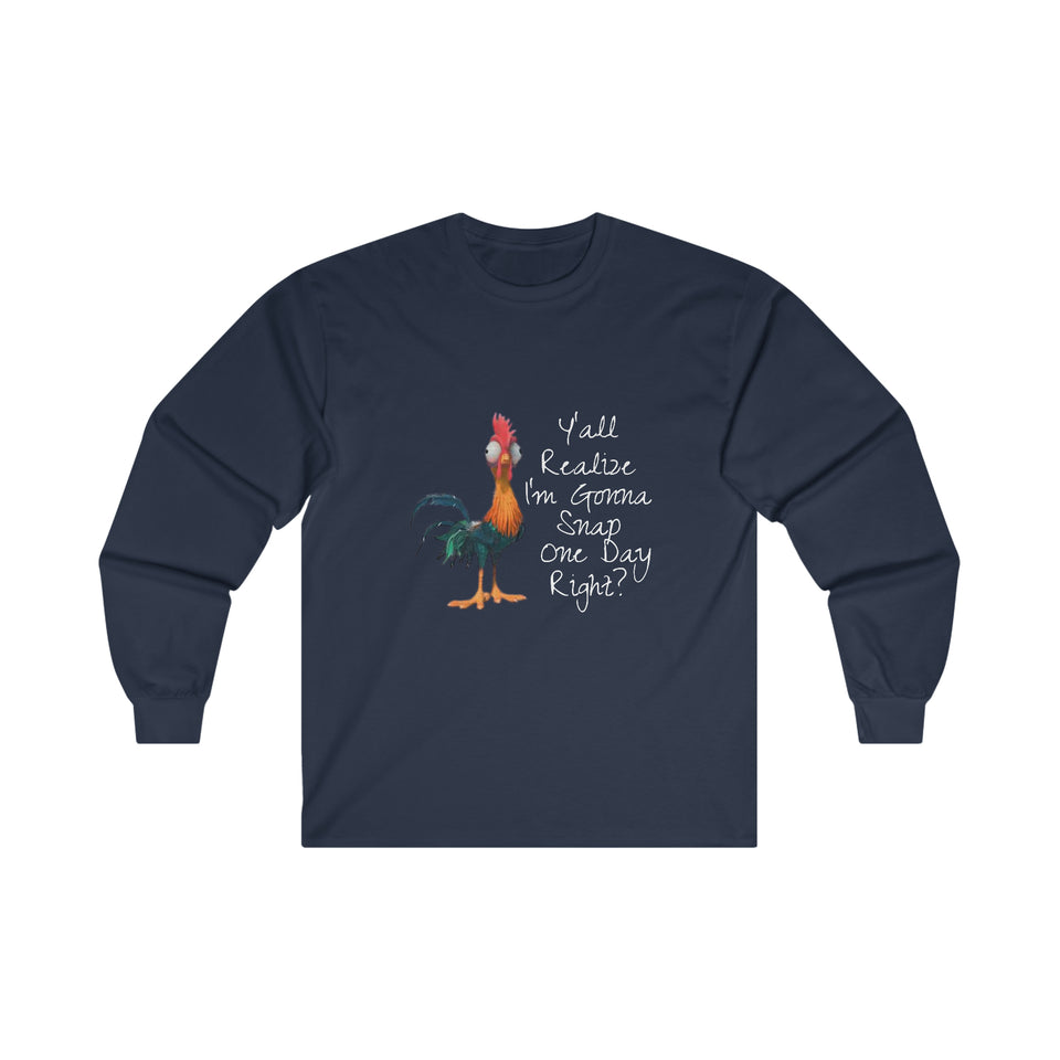 Graphic Ultra Cotton Long Sleeve Tee