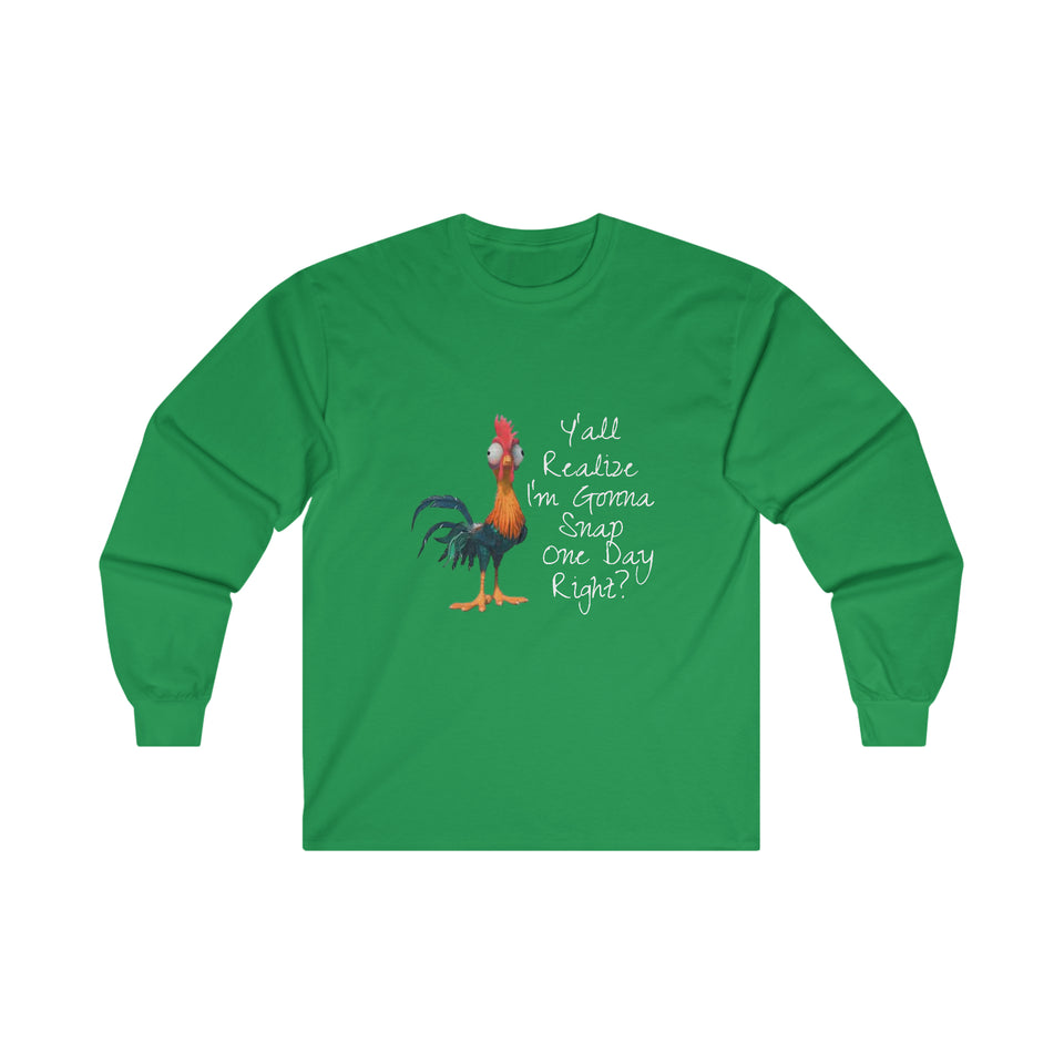 Graphic Ultra Cotton Long Sleeve Tee