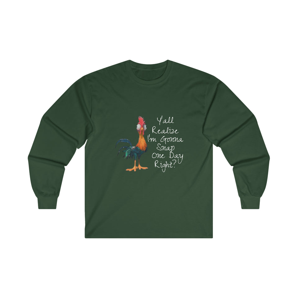 Graphic Ultra Cotton Long Sleeve Tee