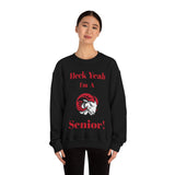 Heck Yeah I'm A WSSU Senior Unisex Heavy Blend™ Crewneck Sweatshirt