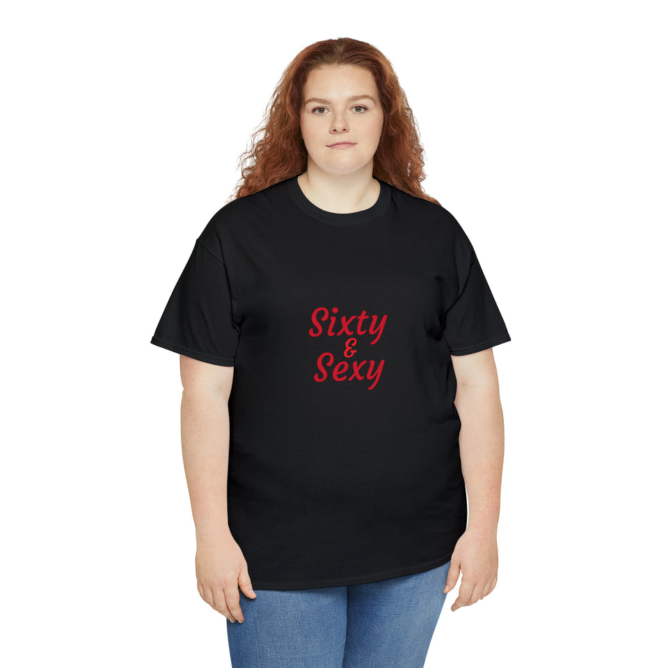 Sixty Unisex Heavy Cotton Tee