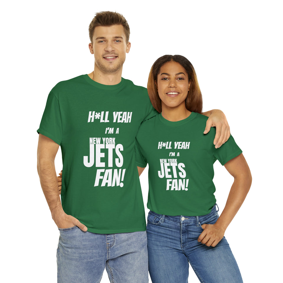 New York Jets Football Unisex Heavy Cotton Tee