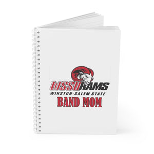 WSSU Band Mom Spiral Notebook