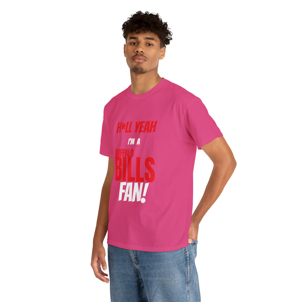 Buffalo Bills Football Unisex Heavy Cotton Tee