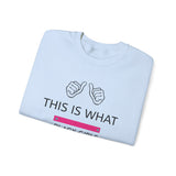 Black Girls Run Unisex Heavy Blend™ Crewneck Sweatshirt