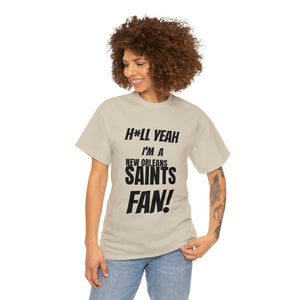 New Orleans Saints Football Unisex Heavy Cotton Tee