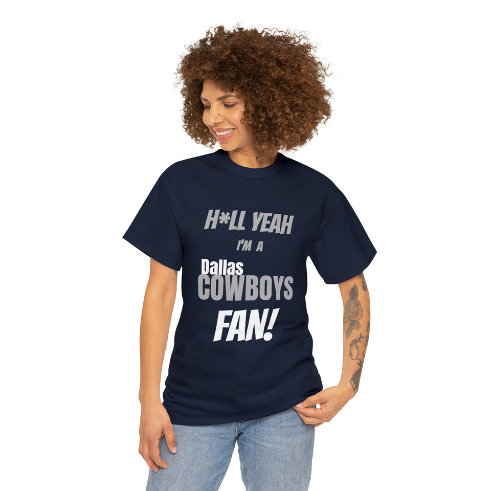 Dallas Cowboys Football Unisex Heavy Cotton Tee