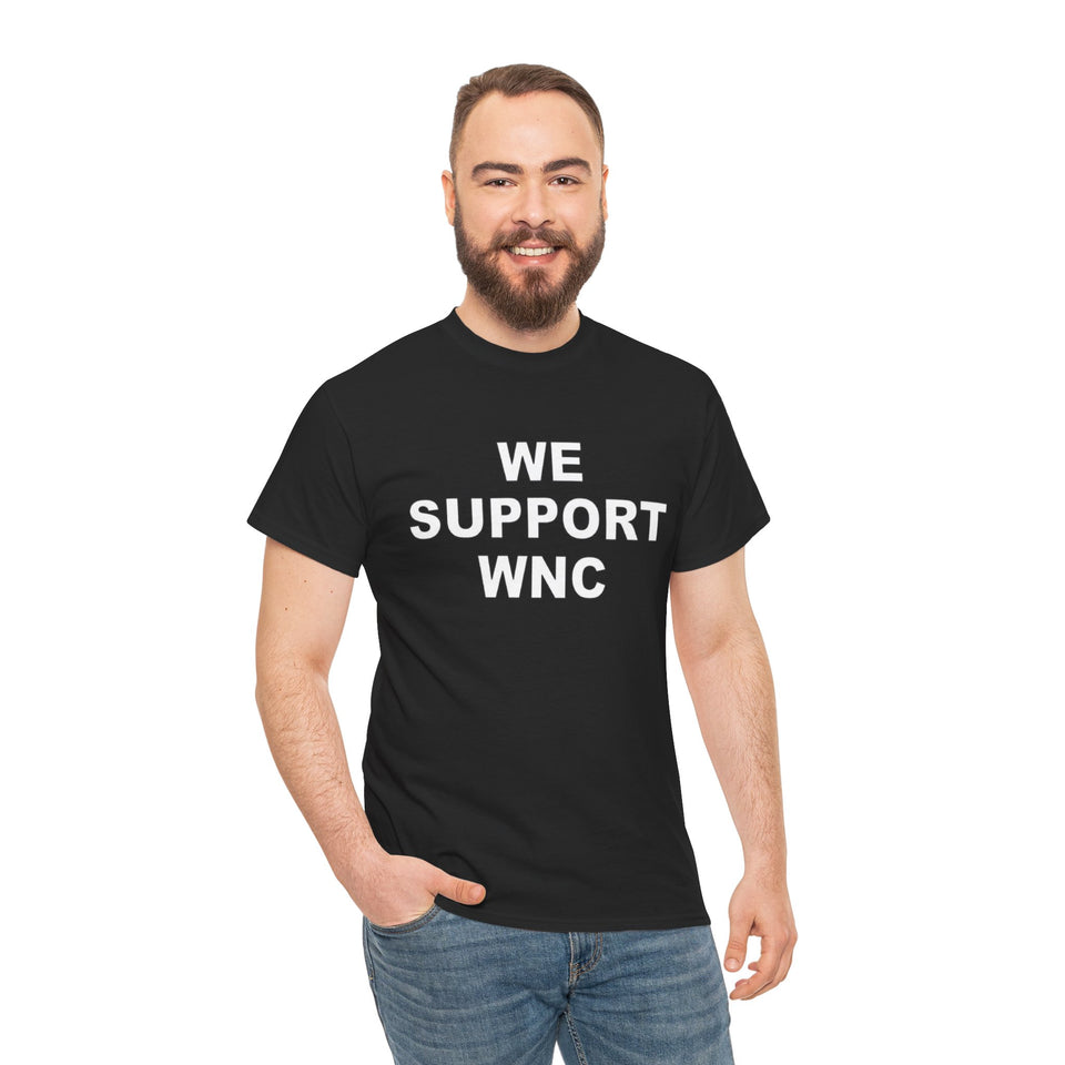 We Support WNC Unisex Heavy Cotton Tee