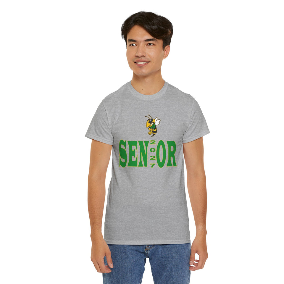 Bessemer City HS Senior 2027 Unisex Heavy Cotton Tee