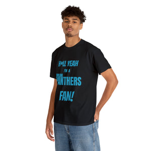 Carolina Panthers Football Unisex Heavy Cotton Tee