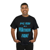 Carolina Panthers Football Unisex Heavy Cotton Tee