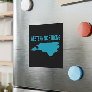 Western NC Strong Square Magnet