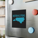 Western NC Strong Square Magnet