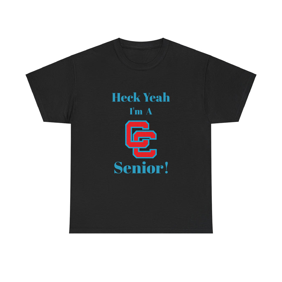 Heck Yeah I'm A Charlotte Catholic High School Senior Class Of 2025 Unisex Heavy Cotton Tee