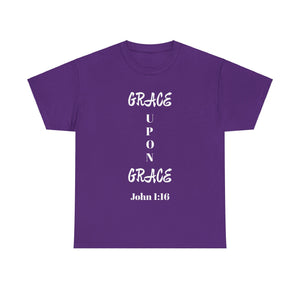Grace Upon Grace Unisex Heavy Cotton Tee