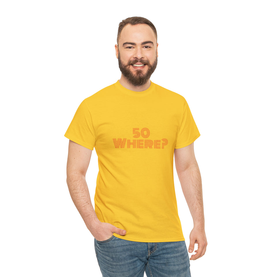 Fifty Unisex Heavy Cotton Tee