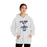 H*ll Yeah I'm A Dallas Cowboys Fan Unisex Heavy Blend™ Hooded Sweatshirt