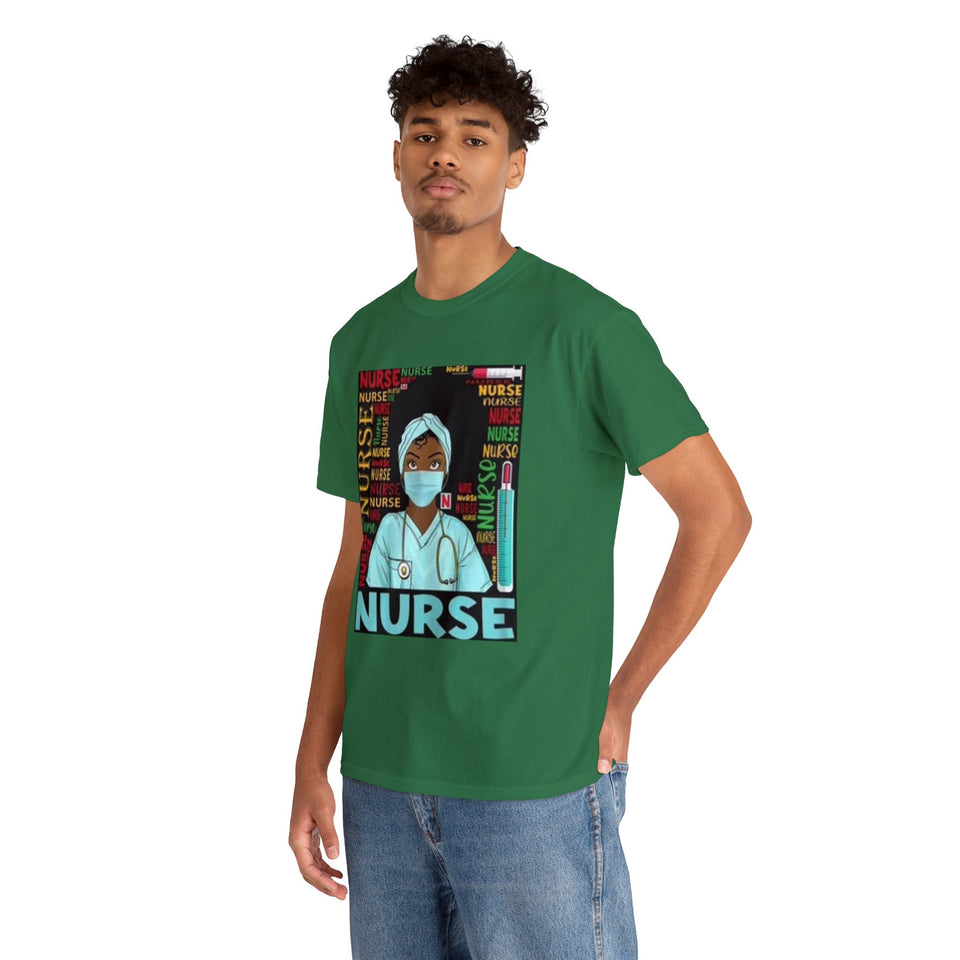 Black Nurse Cotton Tee