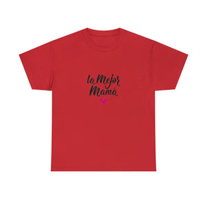 The Best Mom Spanish Unisex Heavy Cotton Tee