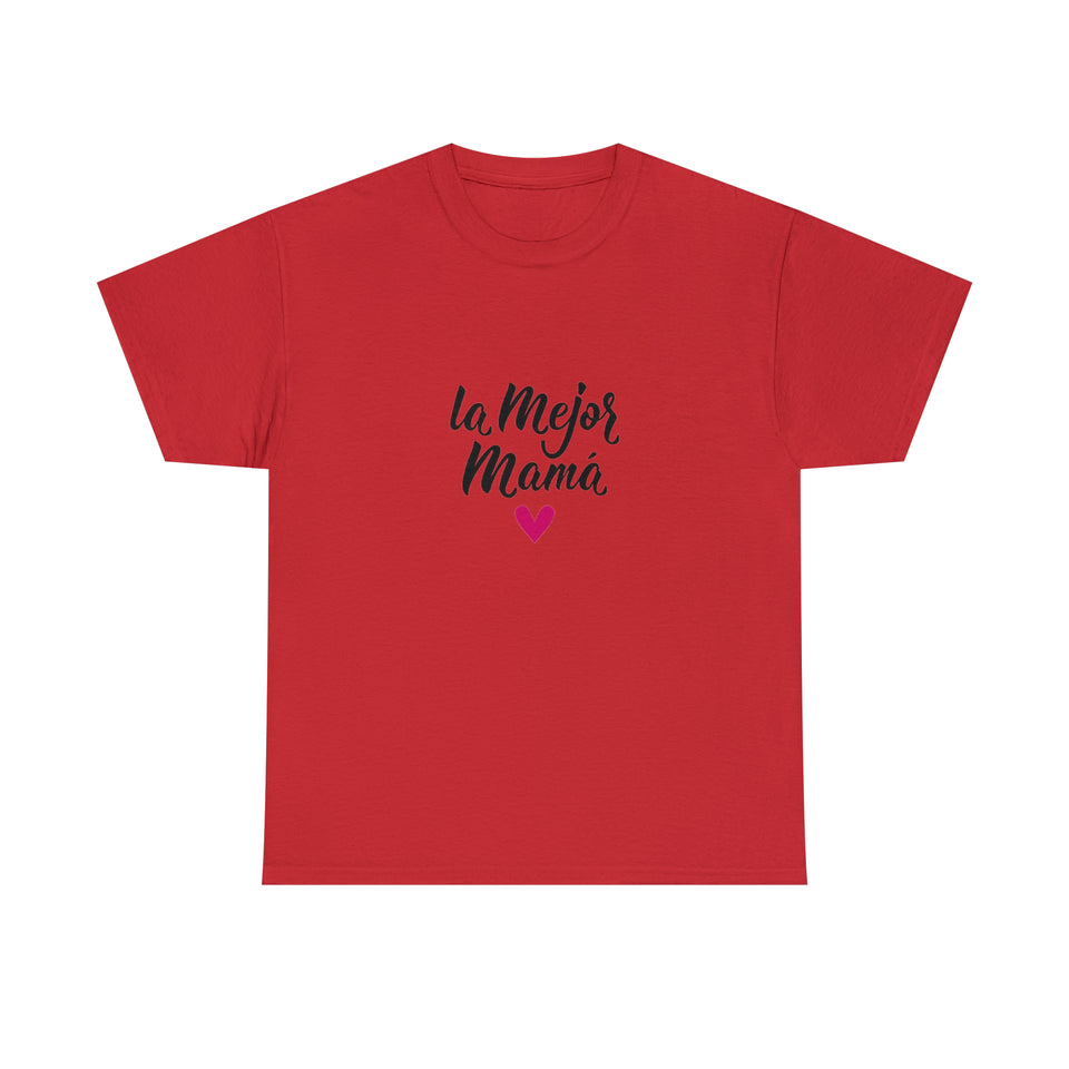 The Best Mom Spanish Unisex Heavy Cotton Tee