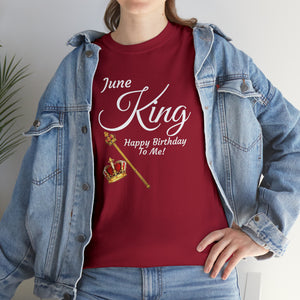 June King Unisex Heavy Cotton Tee