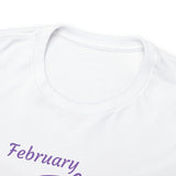 February King Unisex Heavy Cotton Tee