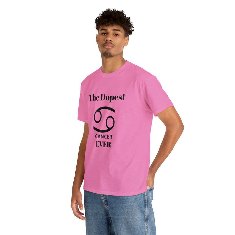 The Dopest Cancer Ever Unisex Heavy Cotton Tee