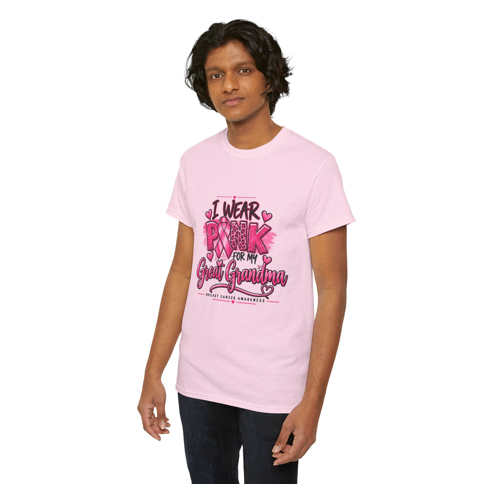 Breast Cancer Awareness Unisex Heavy Cotton Tee