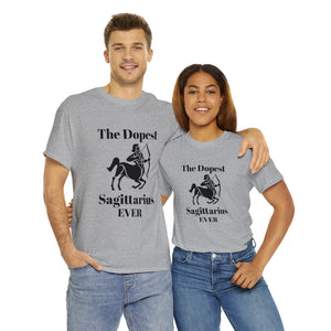 The Dopest Sagittarius Ever Unisex Heavy Cotton Tee